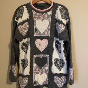 90s Vintage Dana Scott tunic sweater, size L